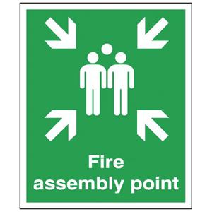 300x250mm Fire Assembly Point - Rigid